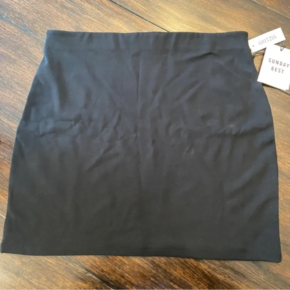 SUNDAY BEST NORA SKIRT BLACK - Picture 2 of 6